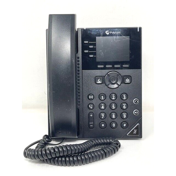 Polycom Poly VVX 250 Business IP Phone 4 Lines 2201-48820-001 - Picture 2 of 9